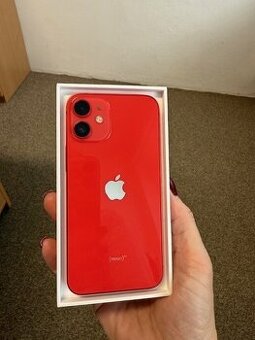 Iphone 12 mini, 64 GB, Red/červený v super stave