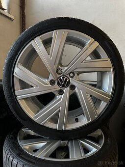 5x112 R18 7,5J ET50 Originál VW + 225/40 R18 letné