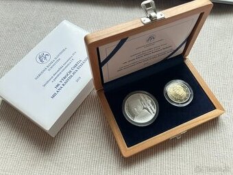 Reprezentačné sady NBS - "Dvojičky" - PROOF mince