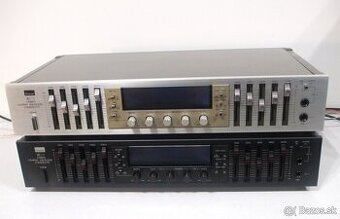 Cierny 10-pasmovy equalizer SANSUI RG-07, vyroba Japan, AE09