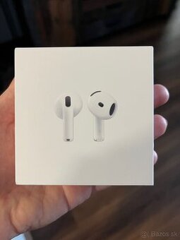 Predám čisto nové nerozbalené Apple airpods 4 bez anc
