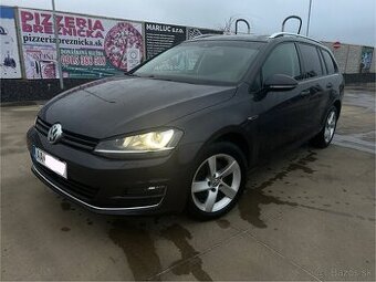 VW Golf 7 Lounge, DSG 2.0tdi 110kw TOP stav a výbava