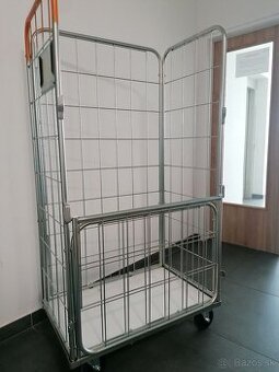 Vozík na kolieskach pozinkovaný