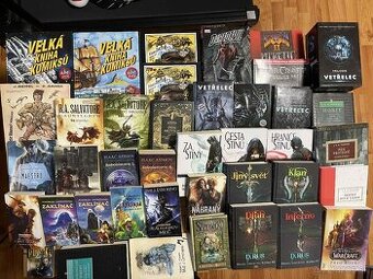 Velká kniha komiksů,Robohistorie,Neverwinter,Kolo času, atd