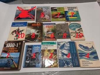 knihy o rybách, ryboľove, chove rýb, ichtyológia