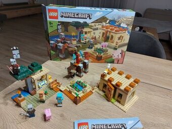 Lego MINECRAFT "Najazd zlodejov"