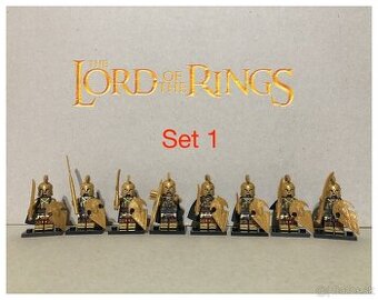Figúrky pán prsteňov 1 (8ks) - typ lego - nové