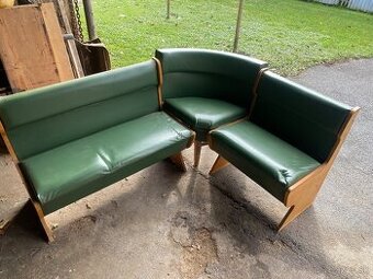 Rohova lavica, stôl a stolicky