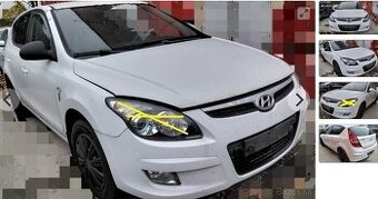 HYUNDAI i30 1.4 2009 Predám NÁRAZNÍK, DVERE MOTOR G4FA, KAPO