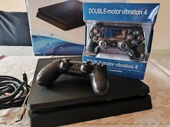 GoldHEN SONY PlayStation slim + 2x ovládač