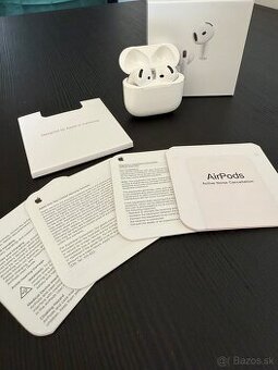 Apple AirPods 4 s aktívnym potlačením zvuku