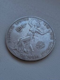 5 Korún FJ I. 1908 JUBILEJNÁ Rakúsko - Uhorsko