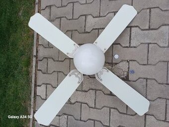 Predám interierový ventilátor so svetlom