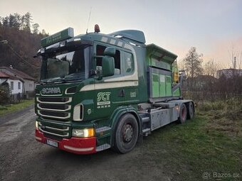 Scania hákový kontejner, G 440,