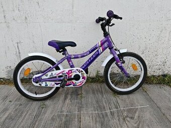 Detský bicykel Kenzek Lima fialový, kolesá 16