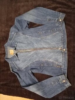 Damska dzinsova, riflova bunda M ,XL