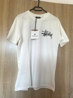 Stussy panske tricko biele