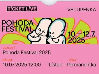 Pohoda festival vstupenky