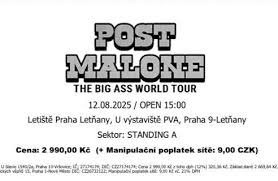 Post Malone 12.8 Praha