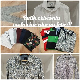 Balík pánskeho oblečenia