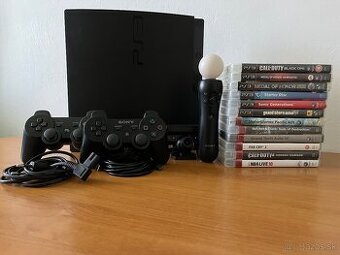 Playstation 3 320gb + 12 original hier