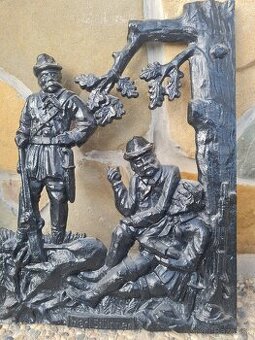 Historická liatinová ozdoba z konca 19 storočia