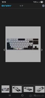 Klávesnica Dark Project Fuji II