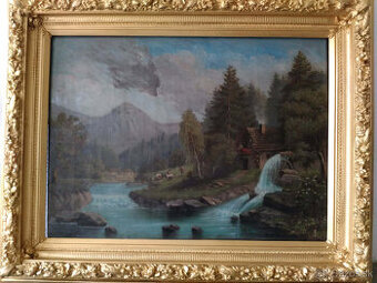 Starozitna olejomalba