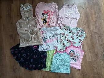 Detské dievčenské oblečenie veľ. 122/128