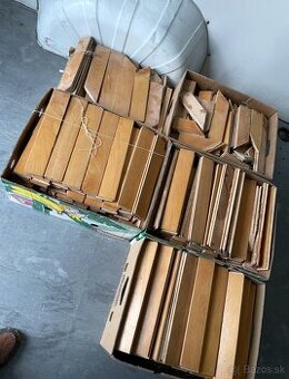 Drevené parkety. Bukové drevo. 10m2