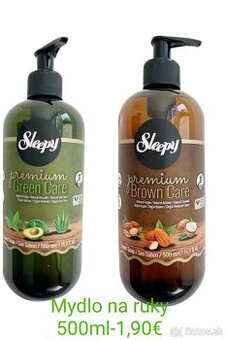 Sleepy mydla na ruky a detske vlhčene utierky