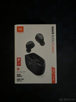 Slúchadlá JBL Wave Buds/ Bluetooth 5.2/ výdrž až 32 hod