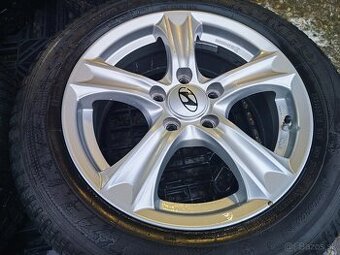 Alu sada =5x114,3= orig. HYUNDAI =s pneu =205/55 R16