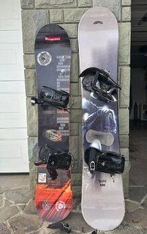 Sada snowboard a topánky