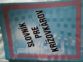 Slovník pre krížovkárov