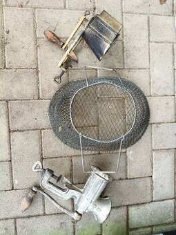 Mlynčeky,drôtena taška