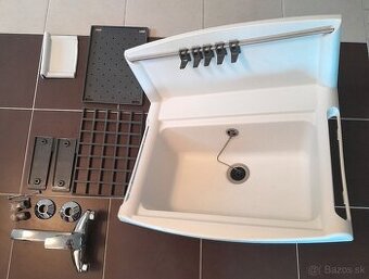 Multiset výlevka a nástenná batéria