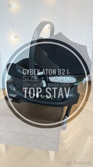 CYBEX vajíčko + ISOFIX základňa + adaptéry | TOP stav