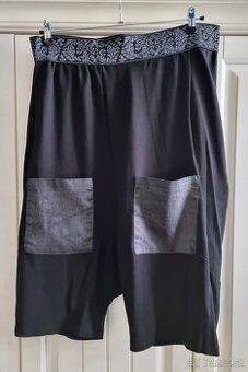 Moderné široké nohavice pod kolená č.XXL