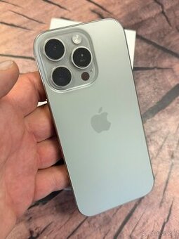 iPhone 16 pro 128 natural  batéria 95% top stav