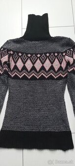 Zimný pletený pulover veľkosť 36