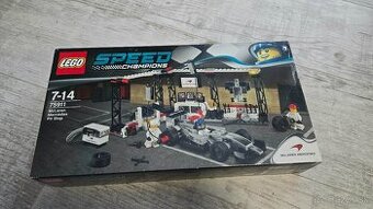 Predám LEGO Speed Champions 75911 Mclaren Mercedes Pit Stop