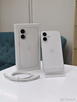 Apple iPhone 16 128GB White | ZÁNOVNÝ