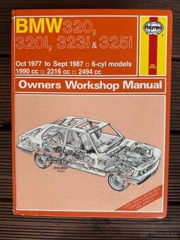 BMW E21 originální montážní manual servisní příručka