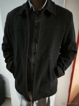 Predám pánsky vlnený kabát, veľkosť L