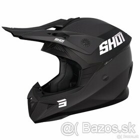 Na predaj SHOT helma čierna mat pre motocross