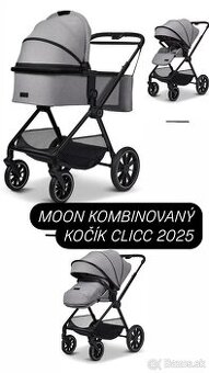 MOON KOMBINOVANÝ KOČÍK CLICC 2025 používaný od 4.4.2025