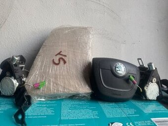 Škoda fabia II roomster airbagová sada