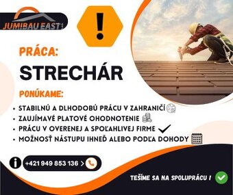 Hľadáme strechárov – práca v Nemecku