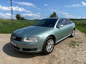 Audi A8 3.0 TDI 171kW QUATTRO tažné klima ČR 2005 bez DPF